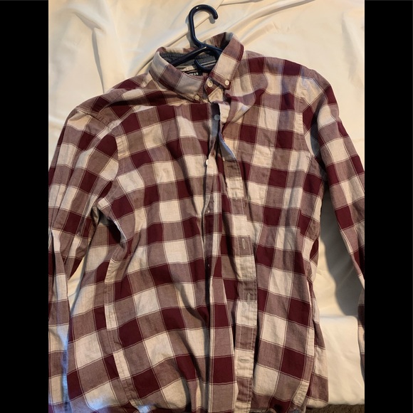 Men’s express button up flannel size L - Picture 1 of 3